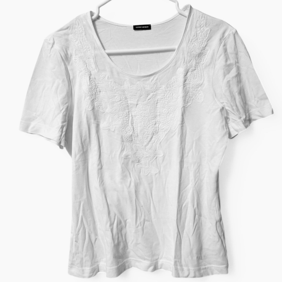 Gerry Weber Embroidered T Shirt - Picture 2 of 6